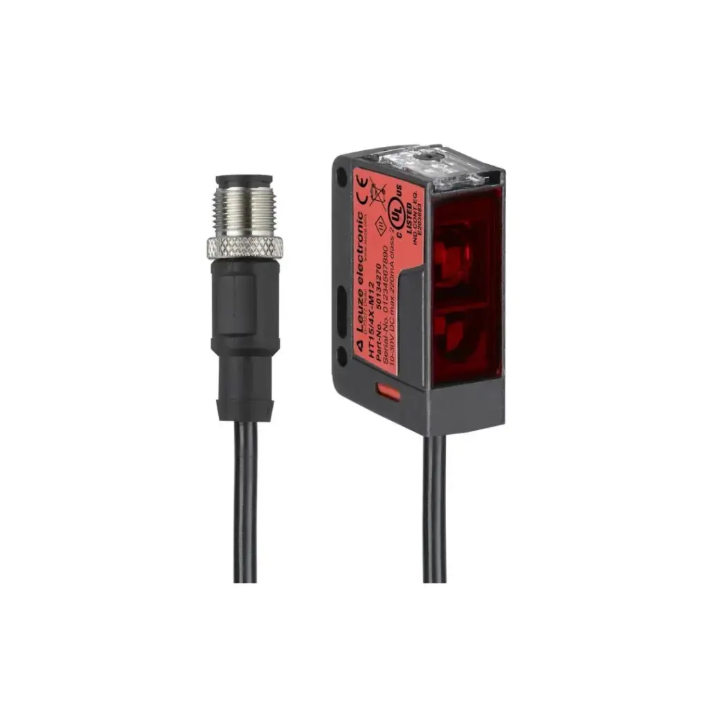 Leuze make HT15/PX-200-M12 Polarized retro-reflective photoelectric sensor – 50141683