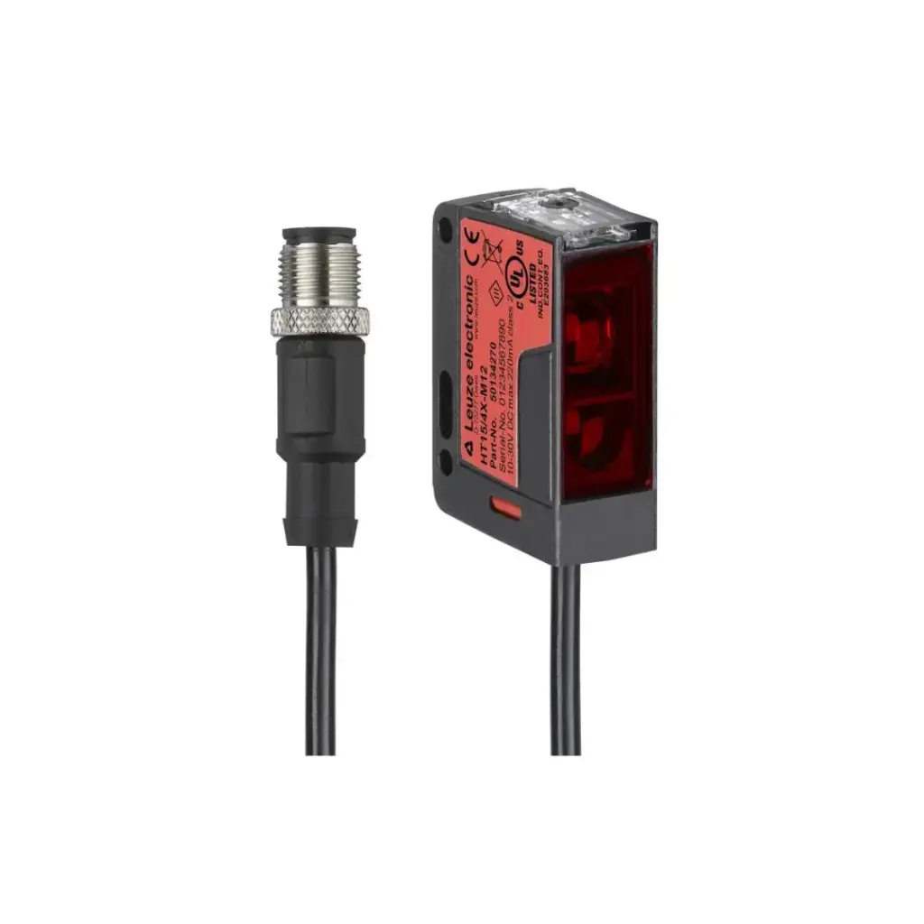 Leuze make HT15I/4X-200-M12 Polarized retro-reflective photoelectric sensor – 50134357