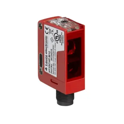 Leuze HT25C/4P-M12 diffuse sensor with 1.2 m range and IP67 protection – ProSens Automation Coimbatore