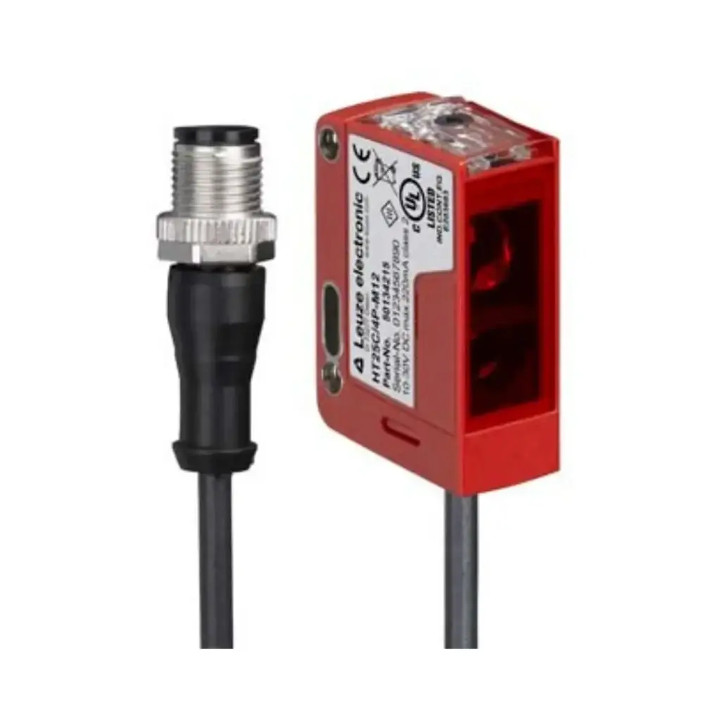Leuze make HT25C.XL/4P-200-M12  Polarized retro-reflective photoelectric sensor – 50139624